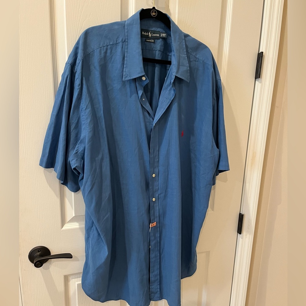 Polo by Ralph Lauren Blue Casual Button Down Shirt